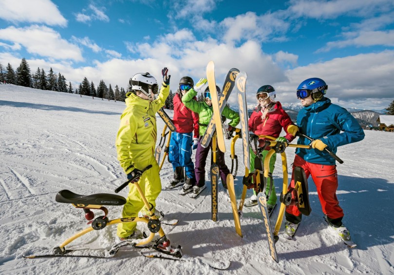 Snowbike © Flachau Tourismus