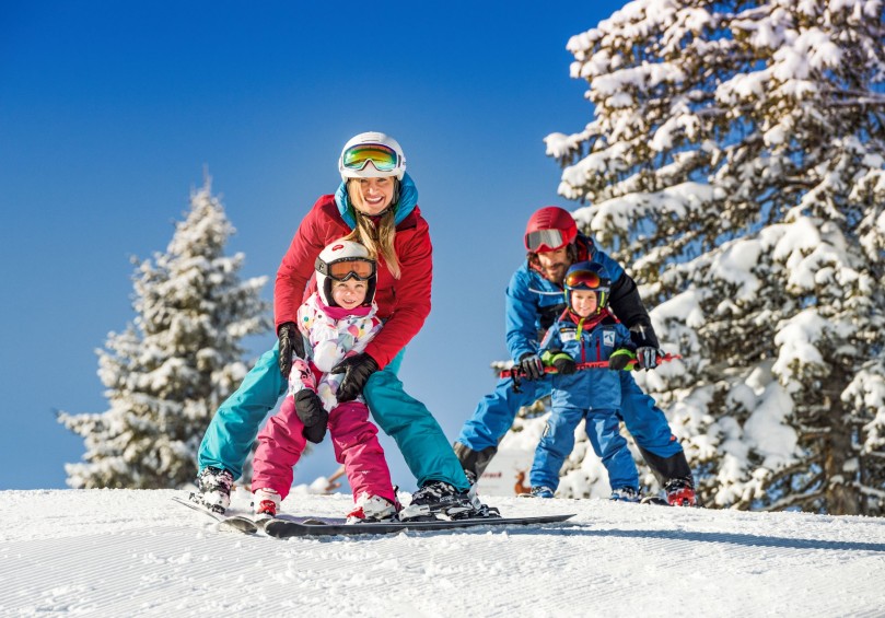 Kinderskifahren © Flachau Tourismus | zooom productions 