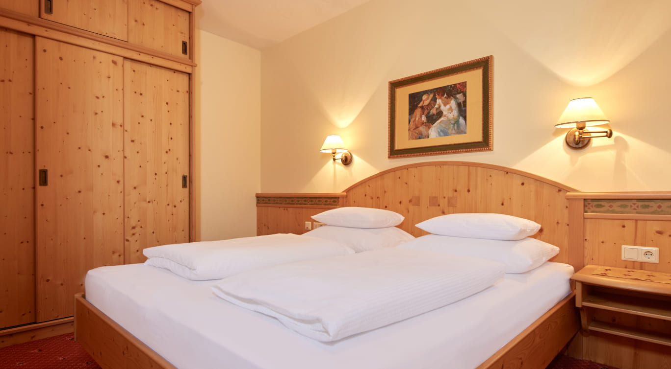 Schlafzimmer im Appartement Kastner in Flachau, im Salzburger Land