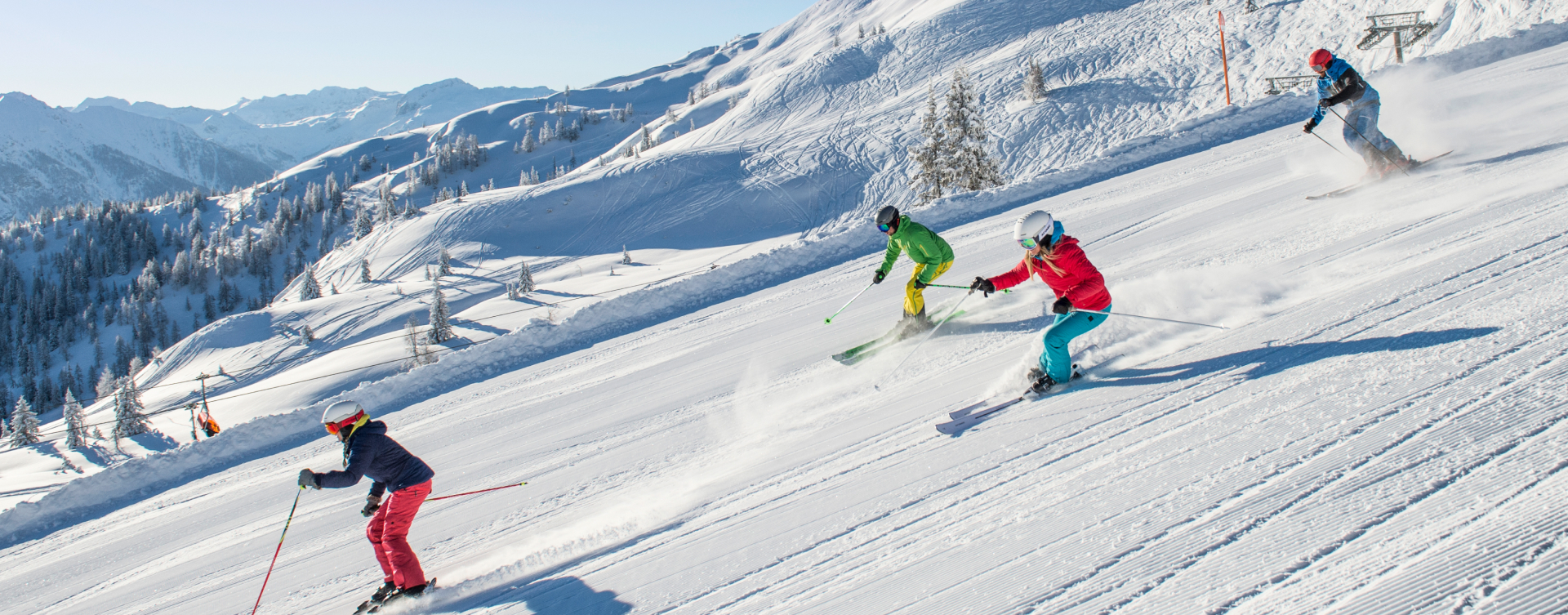 Skifahren im Urlaub in Flachau