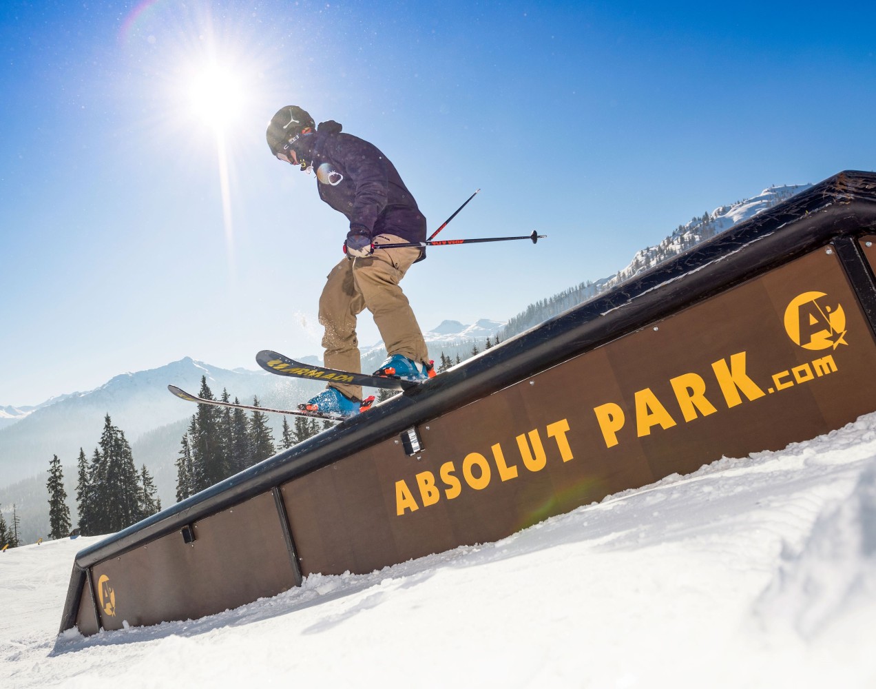Freestyler im Absolutpark © Flachau Tourismus
