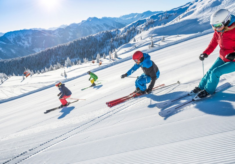 Sonniges Skivergnügen in Ski amadé © Flachau Tourismus