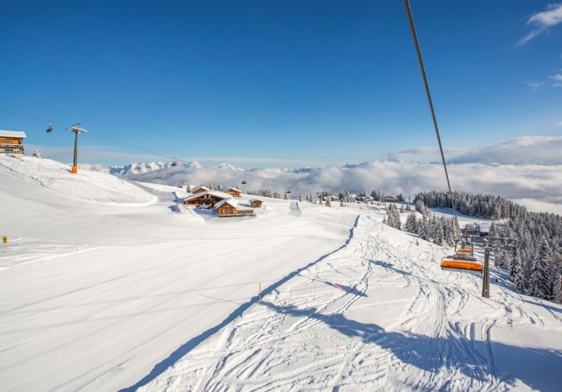 Skipiste und Lifte © Flachau Tourismus/Christian Fischbacher